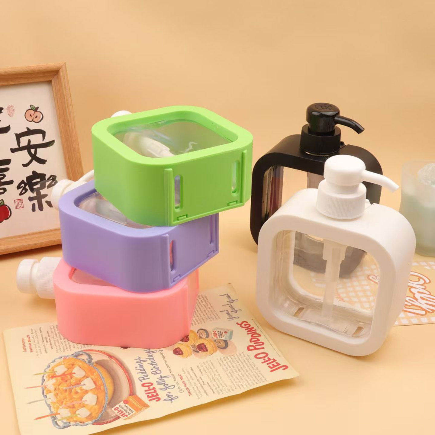 沐浴露洗衣液分装瓶洗洁精按压瓶洗发水泡沫起泡瓶洗手液瓶子空瓶,家庭/个人清洁工具,起泡瓶,淘宝优惠券,粉丝福利购,淘宝优惠卷