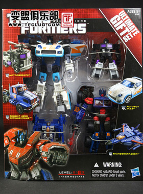 变形金刚经典3.0 沃尔玛限定 G2擎天柱爵士 天灾惊天雷 全新套装