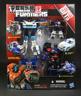 变形金刚经典3.0 沃尔玛限定 G2擎天柱爵士 天灾惊天雷 全新套装