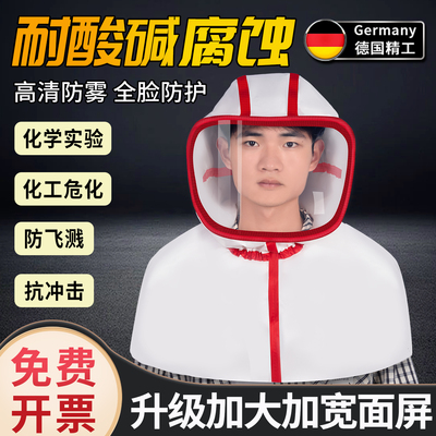 德国耐酸碱面屏防化服防护服防酸