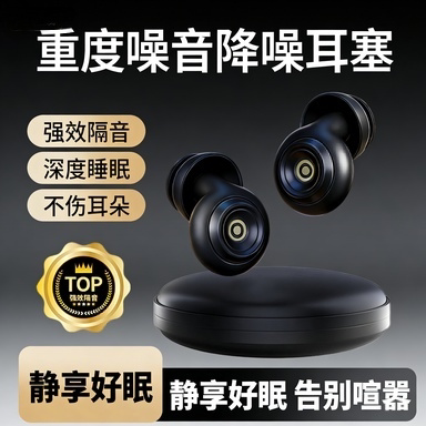 耳塞防噪声工厂工业降噪超级隔音重度车间回弹噪音装修亲肤工地