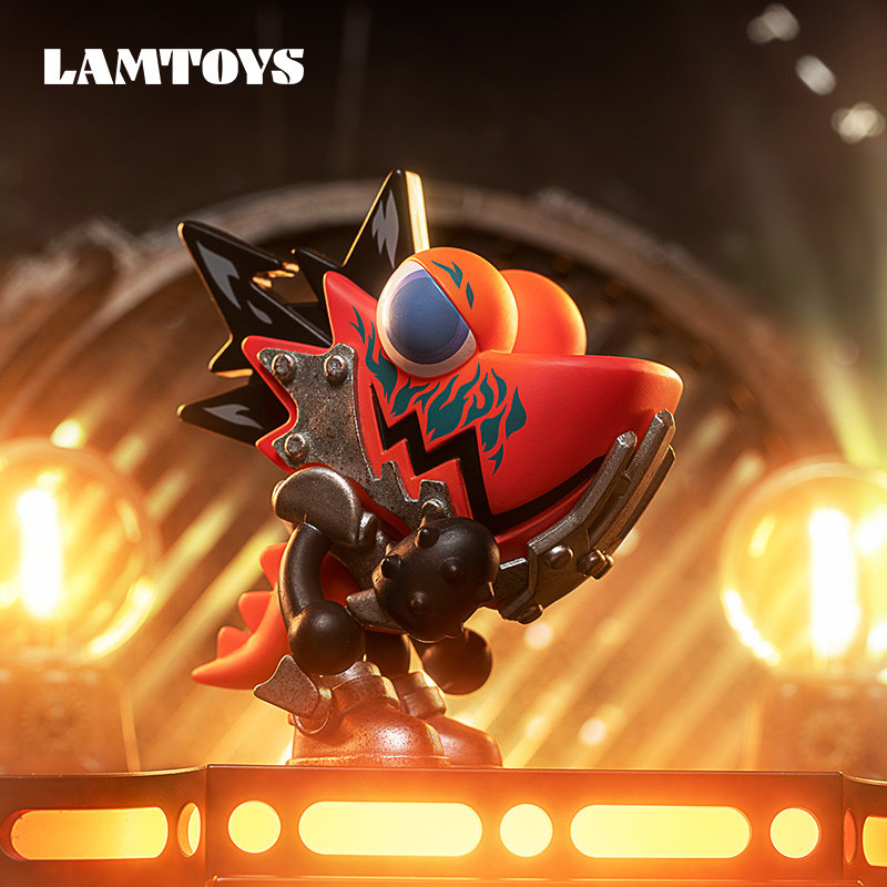 正版现货lamtoys变色龙盲盒第8代废土乐队手办八代机械朋克人偶