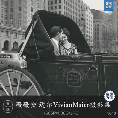 薇薇安·迈尔Vivian Maier摄影集 照片图集设计绘画灵感概念参考