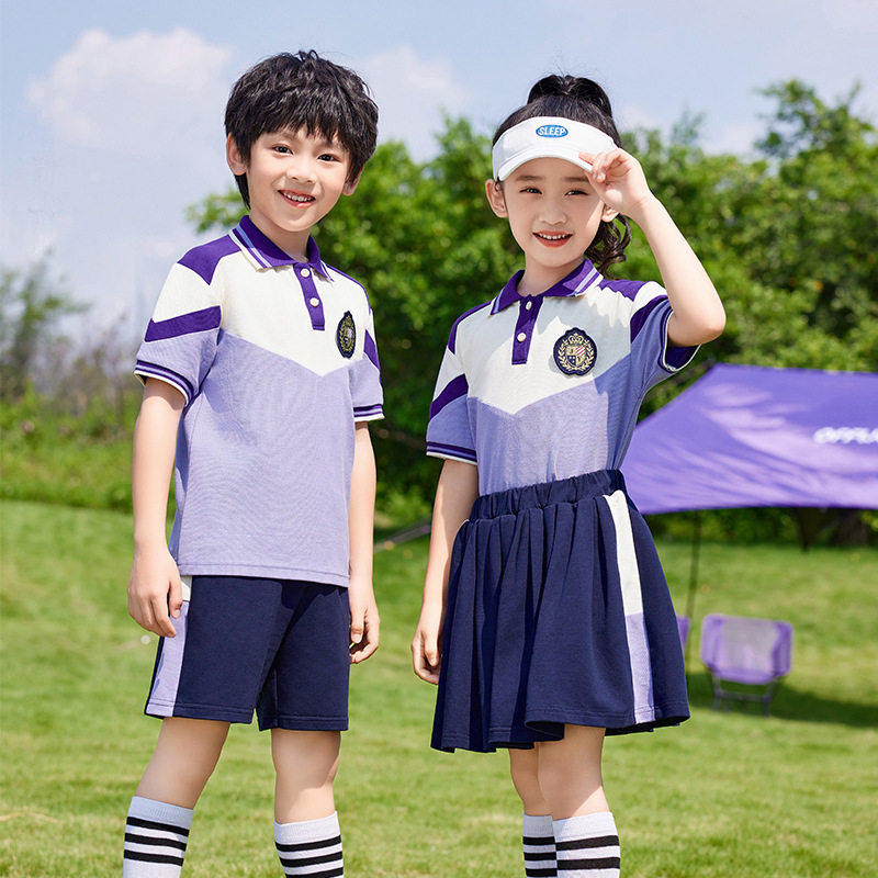 小学生校服春秋三件套棉质一年级班服幼儿园园服秋冬款夏装运动会