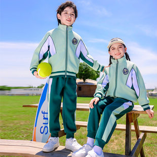 英伦风校服套装学生儿童运动会班服幼儿园园服春秋老师小学生校服