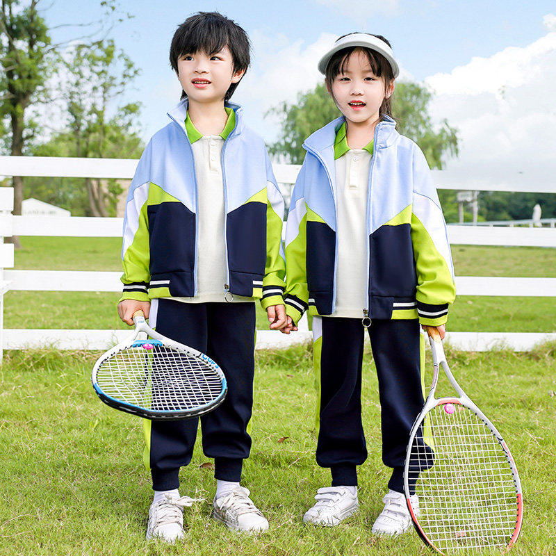 幼儿园园服春夏秋装三件套儿童班服小学生校服一年级运动服套装