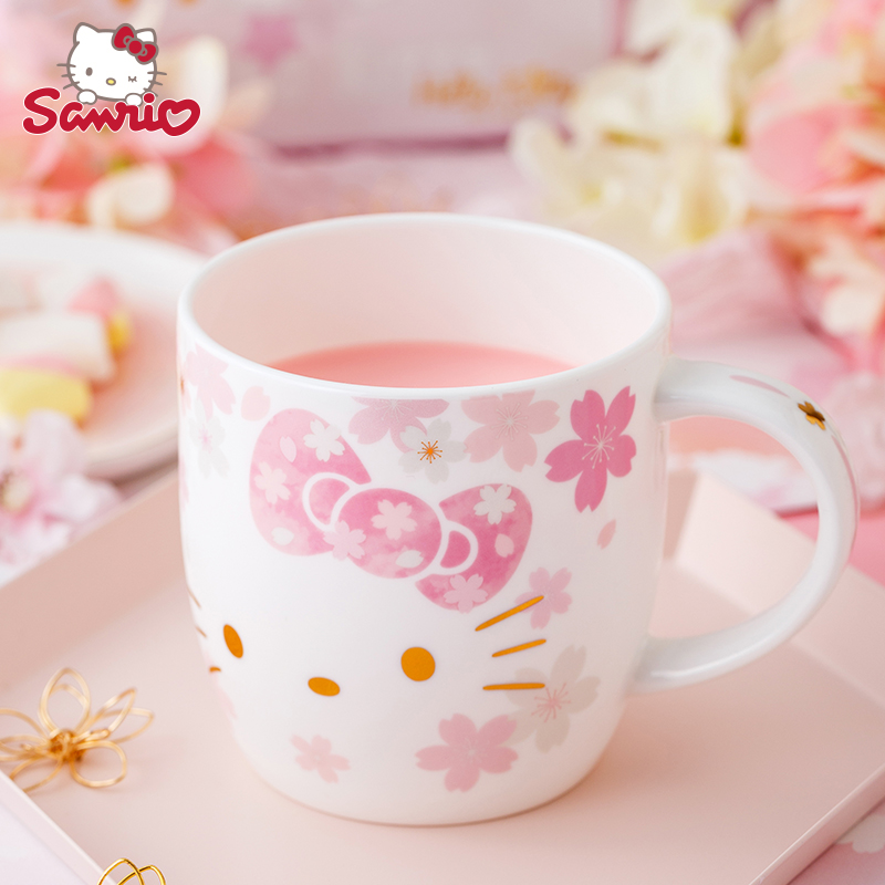 HELLOKITTY骨瓷马克杯女生家用