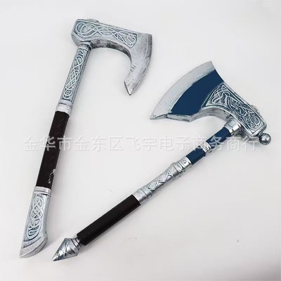刺客信条瓦林之斧PU软胶模型
