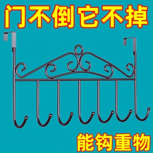 门后挂钩免打孔强力衣钩挂衣置物架衣服壁挂墙上帽子钥匙挂架收纳