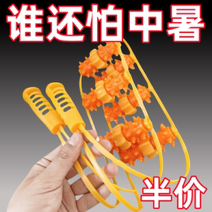 拉背条按摩器肩颈椎背部疏通经络滚珠后背按摩神器手动滚轮全身