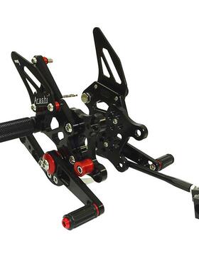 适用 阿普利亚 RSV4/R/Factory 09-12改装可调节升高脚踏后移总成