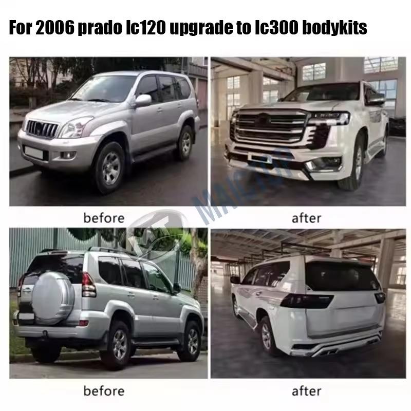 适用于03-18年款丰田普拉多FJ120升级LC300/FJ150升级LC300套件