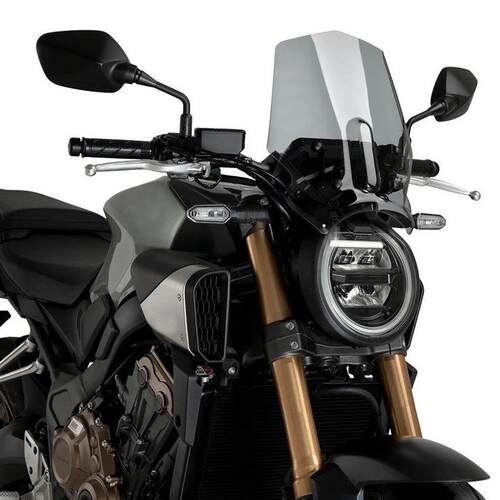 适合 本-田 CB650R 2024-2026 改装摩托车 前风挡 挡风玻璃 风镜
