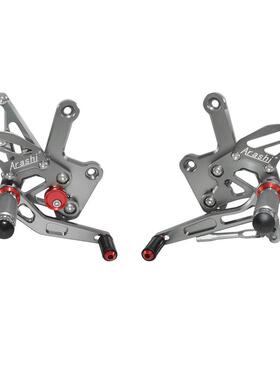 适用 川崎 ZX25R ZX-4R ZX4RR 改装摩托车可调节升高脚踏后移总成