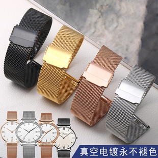 CK手表带钢带 男女K2Y211/K2G211/K2M23精钢不锈钢超薄金属表链22