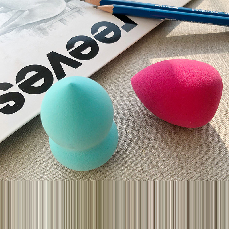 圆型素描海绵球蛋擦笔绘画海绵宝宝美妆蛋可绘画可化妆干湿两用