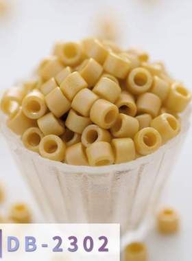 御幸手工///2302古董幻彩DB莫兰迪串米珠2309黄绿色2303磨砂2301