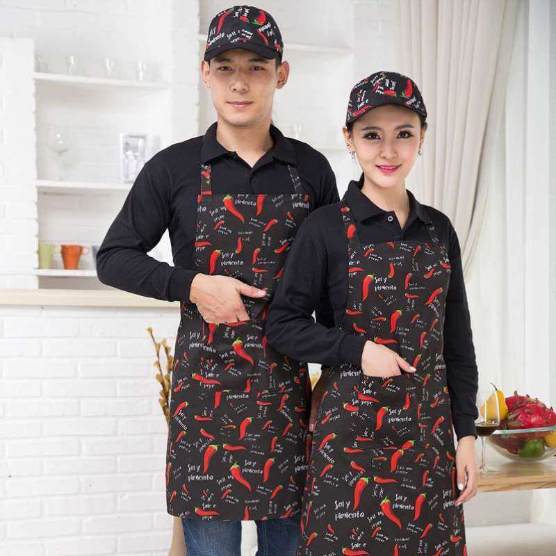 咖啡挂脖包邮服务员酒店棉涤条时尚厨师罩衣男女餐厅围裙饭店黑白,家庭/个人清洁工具,围裙,淘宝优惠券,粉丝福利购,淘宝优惠卷