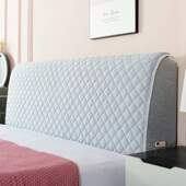 罩罩通用床头保护套弧形万能全包套靠背床头软包布年2023新款 欧式