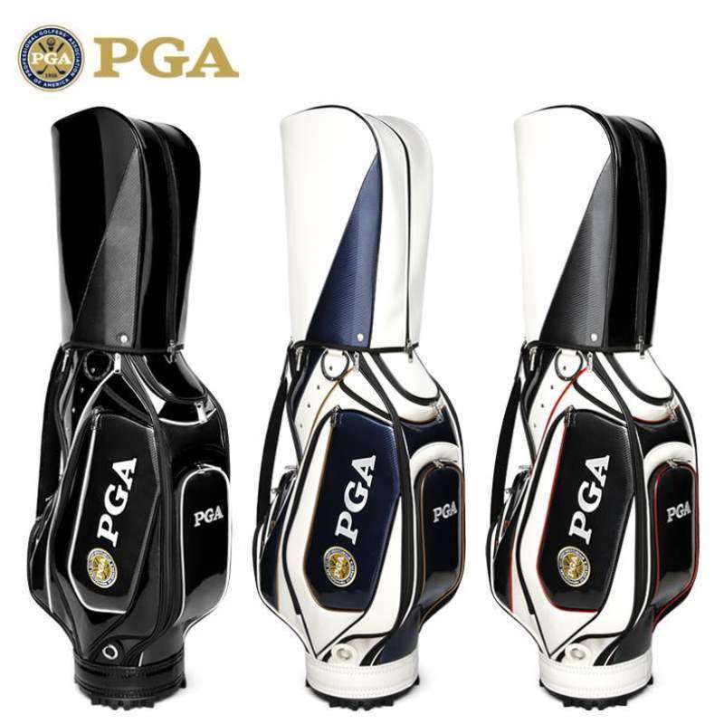 防水水晶高端PGA401006耐污白色标准PU黑男女高尔夫球包金色,运动/瑜伽/健身/球迷用品,高尔夫球包,淘宝优惠券,粉丝福利购,淘宝优惠卷