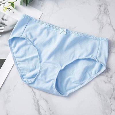 【女三角搭低腰元芬狄诗内裤臀129易】基础包棉质内裤条3FP00008