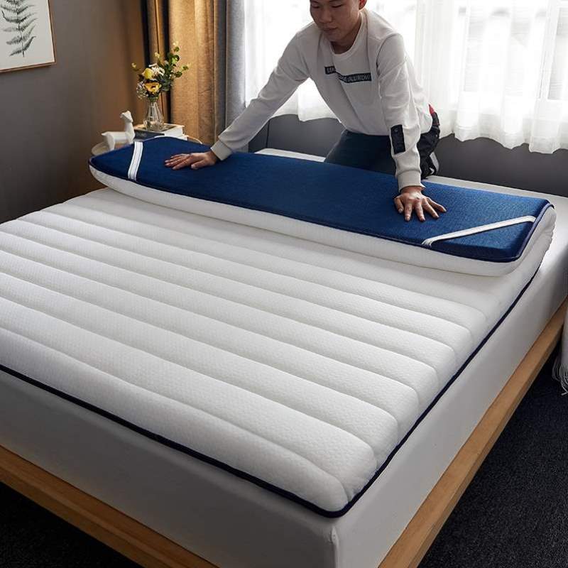 家用10cm120x190加厚褥子经济型席梦思软垫天然海绵垫床垫乳胶子