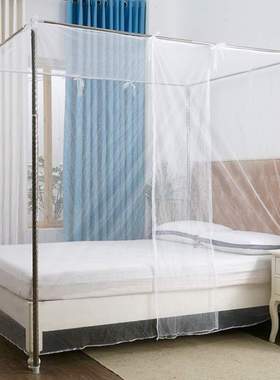 下床1.8蚊帐老式双人防蚊米米床家用1.221.5落地下铺米加m卧室