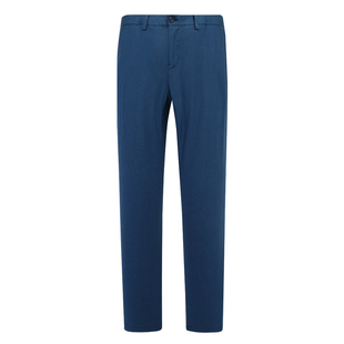 商务休闲长裤 MY543美春秋款 棉中腰修身 休闲裤 蓝色 男式