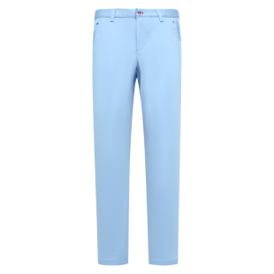 商务休闲长裤 棉中腰修身 蓝色弹力 休闲裤 AB1229邦纳春秋厚度男式