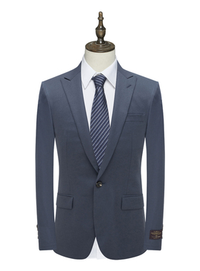 B1529鸟牌男式春秋西服 绵羊毛意大利面料修身商务西装216201