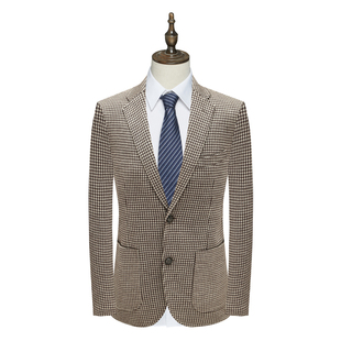 1100237 羊毛两粒扣后中开衩商务西装 MY453美男式 春秋西服