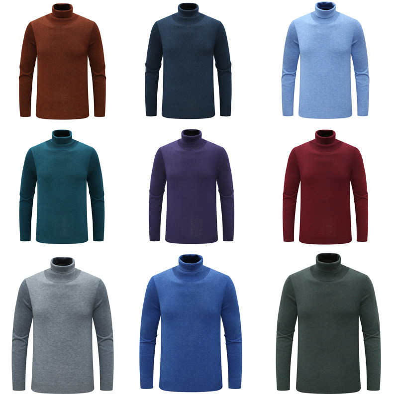 S338罗 多款男式羊毛衫 商务休闲羊毛舒适有弹力套头可翻高领毛衣,男装,针织衫/毛衣,淘宝优惠券,粉丝福利购,淘宝优惠卷