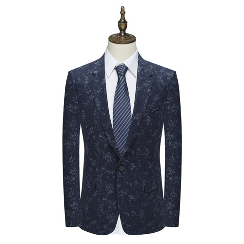 AB1568嘎男春秋西服 羊毛一粒扣后中开衩商务休闲西装 G23311-05