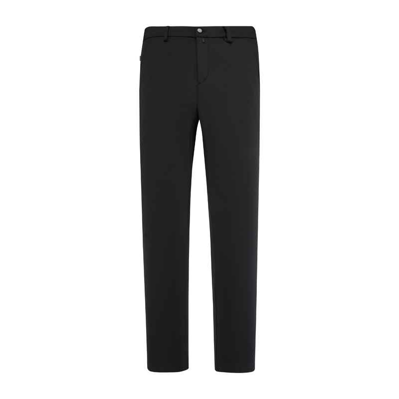 SL53仕东春秋男式休闲裤 中腰修身商务休闲长裤弹力 黑色