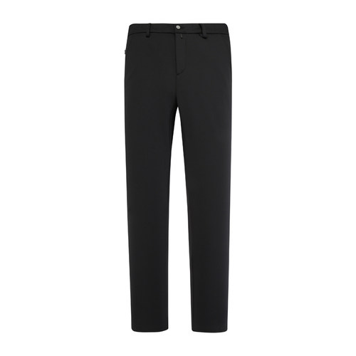 SL53仕东春秋男式休闲裤 中腰修身商务休闲长裤弹力 黑色