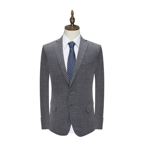 AS77奥春秋男式西服 两粒扣无开衩商务西装外套 15Q04A492