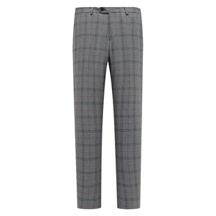 196614 绵羊毛中腰直筒商务休闲长裤 C1451鸟牌男士 春秋厚度西裤