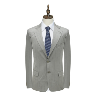 外套 羊毛两粒扣无开衩商务西装 D6134421 西服 PL50皮春秋男式