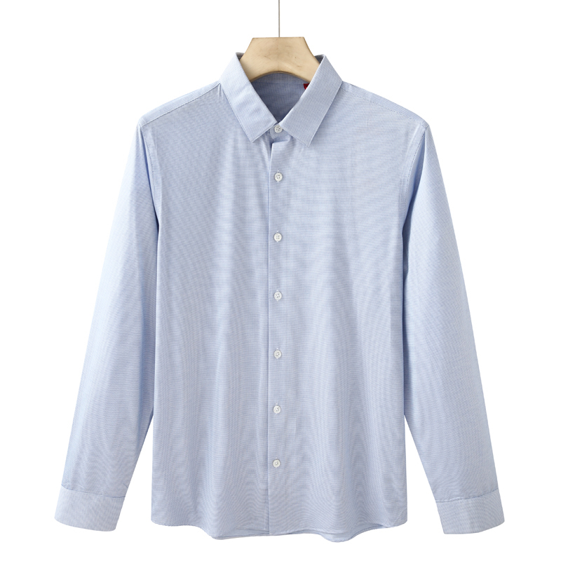 CA954机场货 卡 春秋男式长袖衬衫 棉百搭商务休闲上衣