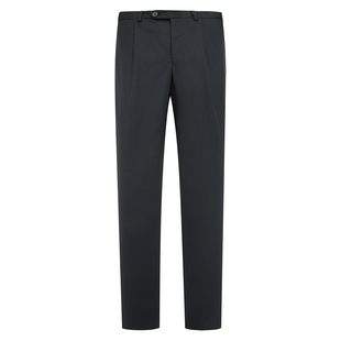 G8951110 羊毛中腰直筒商务休闲长裤 PL239皮男士 春秋西裤