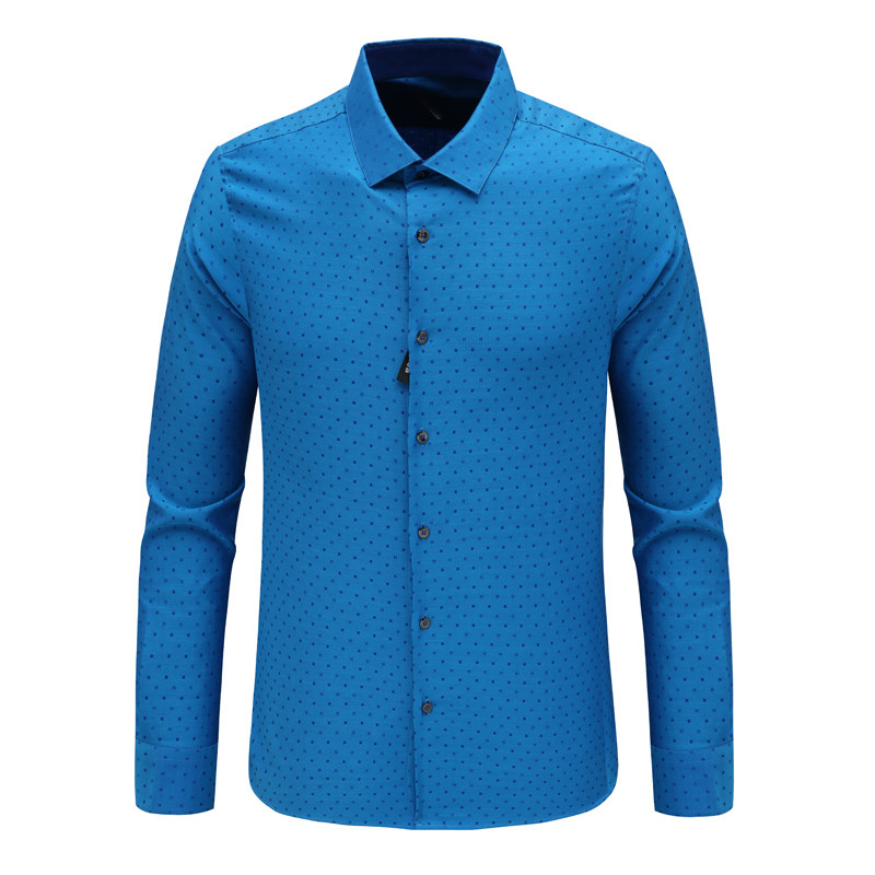 Q1757九牌男式春秋长袖衬衫 棉商务休闲上衣 时尚都市,男装,衬衫,淘宝优惠券,粉丝福利购,淘宝优惠卷