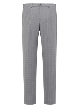 J1677鸟秋薄款男式西裤 中腰修身商务休闲长裤 211723