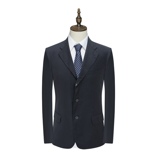 PL138皮春秋男式西服羊毛120`S三粒扣双开衩商务西装外套U1769310