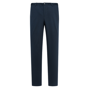 商务休闲长裤 棉中腰修身 深蓝色 休闲裤 AB783歌春秋男式