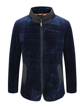 MY474美秋冬男式棉衣 拉链休闲保暖防风棉服外套 时尚都市