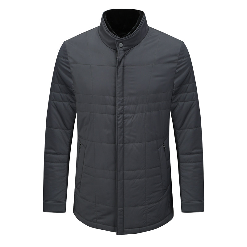 H1307秋冬男式棉衣 獭兔毛领兔毛皮胆拉链休闲保暖防风棉服外套,男装,棉衣,淘宝优惠券,粉丝福利购,淘宝优惠卷