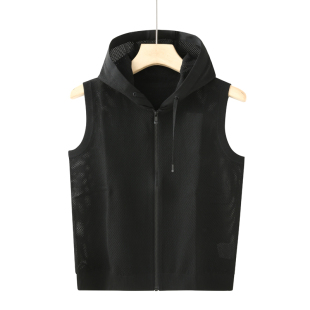 无袖 CA409 背心 卡男式 连帽商务休闲上衣 机场货