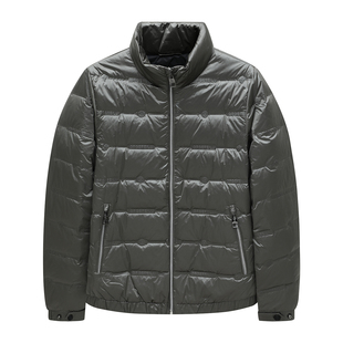 H1322冬季男式羽绒服 白鸭绒商务休闲保暖防风外套