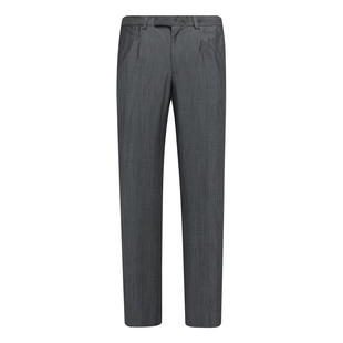 商务休闲长裤 羊毛中腰修身 N5615821 春秋西裤 PL145皮男士