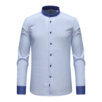 商务休闲长袖衬衫长袖上衣优尼士